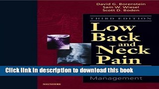 [Popular] Low Back and Neck Pain: Comprehensive Diagnosis and Management Kindle Collection