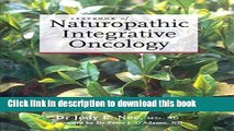 [Popular] Textbook of Naturopathic Integrative Oncology Hardcover Collection