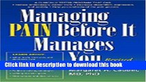[Popular] Managing Pain Before It Manages You, Revised Edition Paperback Collection