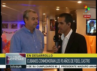 Con gala cultural, Cuba festeja los 90 años de Fidel Castro