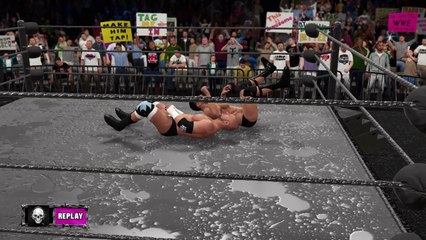 WWE 2K16 the rock v HHH highlights