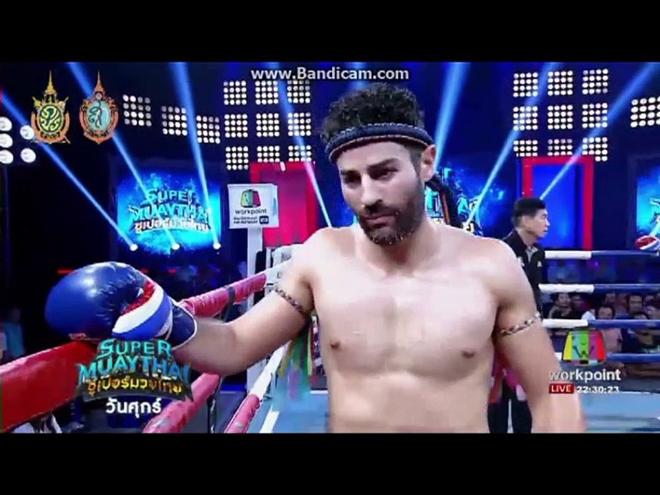 Cyril BENZAQUEN vs Chase LUKTUPFAH Super Muay Thai 12.8.2016 THAILANDE