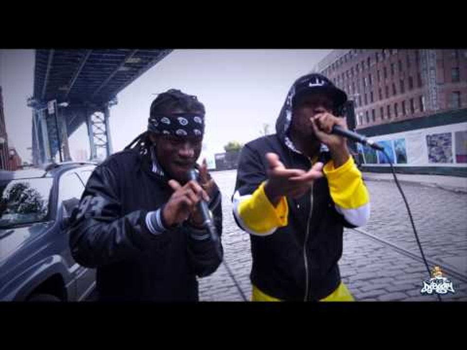 Audio Push Beatboxing and Freestylin' In The Street | DJBooth RapBox #5