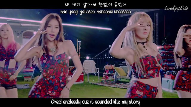 Stellar - Cry (펑펑울었어) MV [English subs + Romanization + Hangul] HD