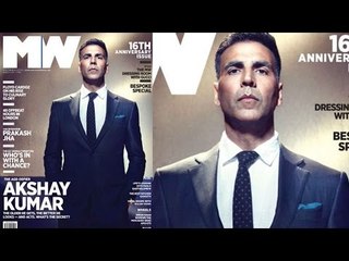 Akshay Kumar Looks Classy & Stylish On Man’s World Cover !
