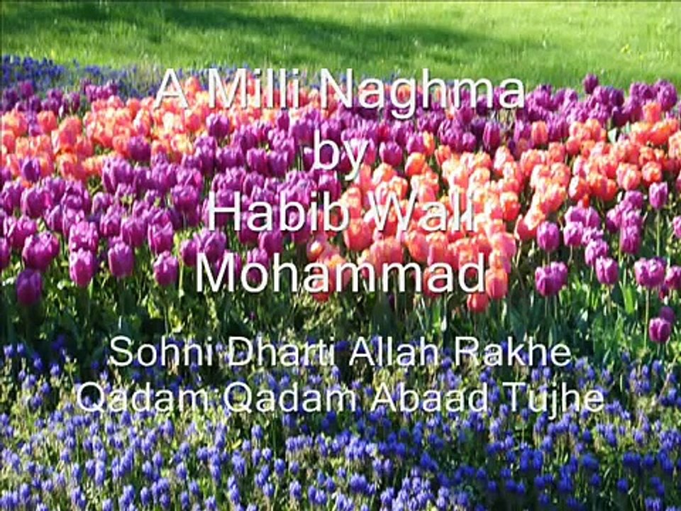 Habib Wali Mohammad - Sohni Dharti Allah Rakhe