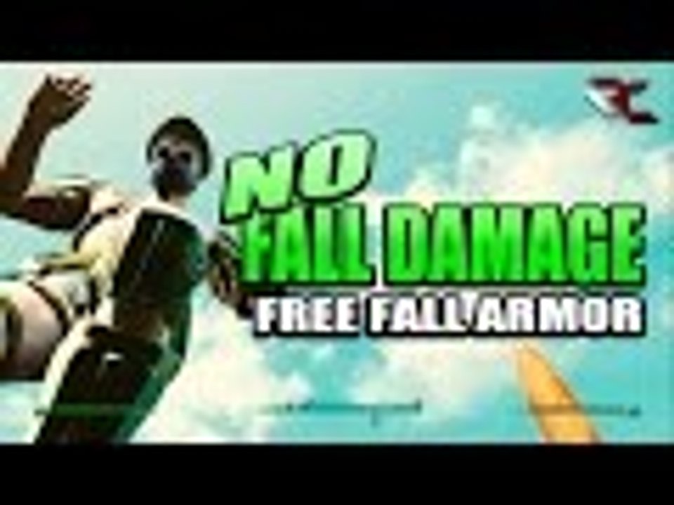 Fallout 4 - No Fall Damage with the Legendary 'Freefall Armor' - No Power Armor needed