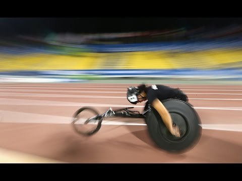 Women's 5000m T54 | heat 2 | 2015 IPC Athletics World Championships Doha
