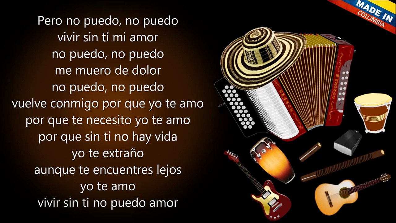 Vuelve conmigo Las Musas Del Vallenato (Letra)
