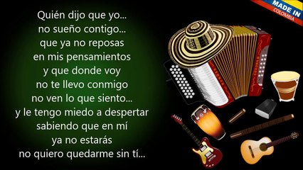 Vivo Por Ti Los Gigantes Del Vallenato (Letra)