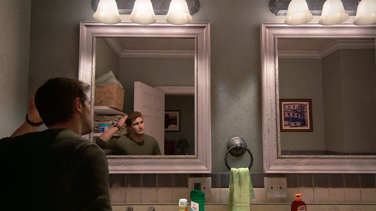 Uncharted 4: A Thief’s End mirror moment