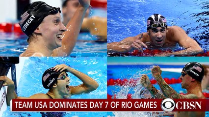 Katie Ledecky sets world record in 800-meter freestyle