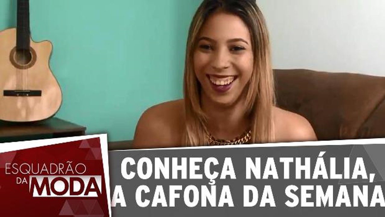 Conheça Nathália, a abordada da semana