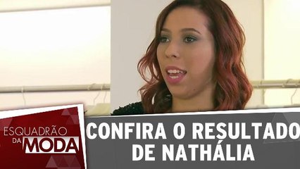 Veja como ficou Nathália após a abordagem do Esquadrão
