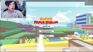 SUPER PAPER ROBLOX!! | Roblox