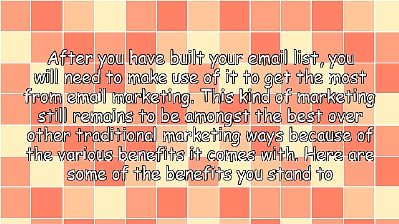 6 Benefits of Email Marketing