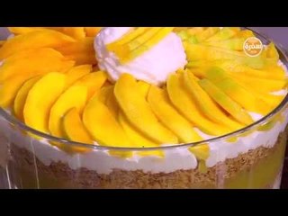 كنافة بالقشطة والمانجو | سالي فؤاد