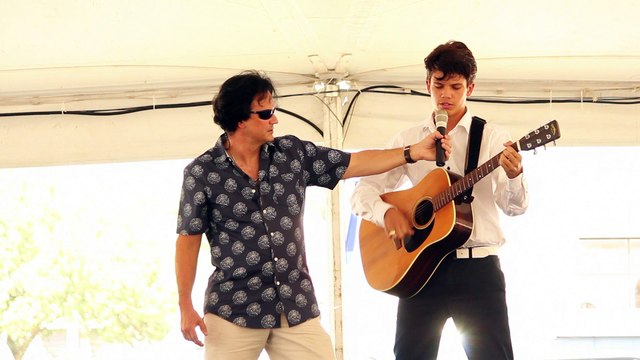 Liam Grosso sings 'Blue Suede Shoes' Elvis Week 2016