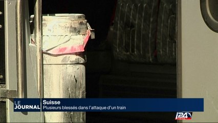 Suisse : plusieurs blessés dans l'attaque d'un train