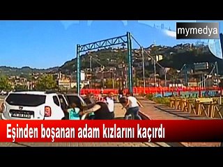Zonguldak'ta eşinden boşanan adam kızlarını kaçırdı