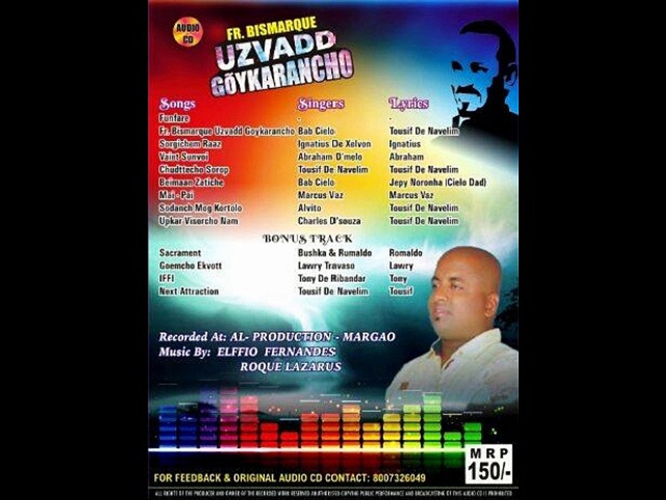 Chudt'techo Sorop - Sung & Composed by Daring Tousif de Navelim