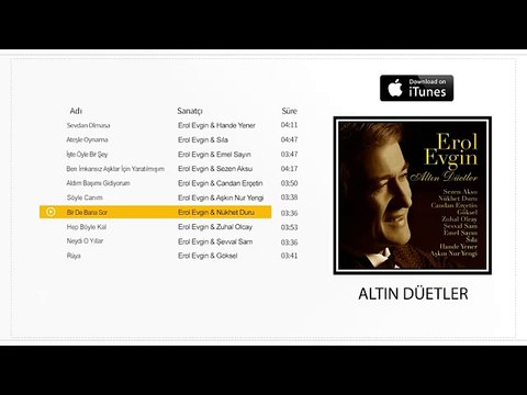 Erol Evgin & Nükhet Duru - Bir De Bana Sor