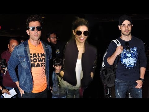 Airport Spotting 20th June 2016 | Hrithik Roshan, Deepika Padukone, Eli Avram, Anil Kapoor