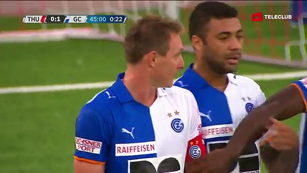 FC Thun 1:1 Grasshoppers (Swiss Super League 4. Runde 2016/2017 11.August 2016)