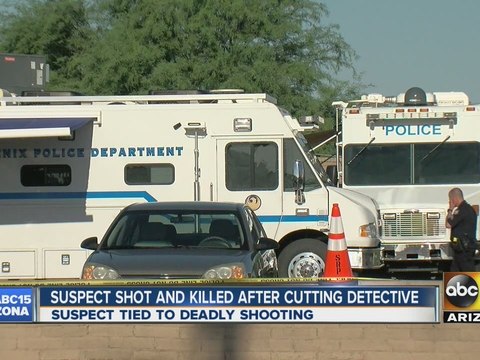 Phoenix police detective shoots, kills homicide suspect