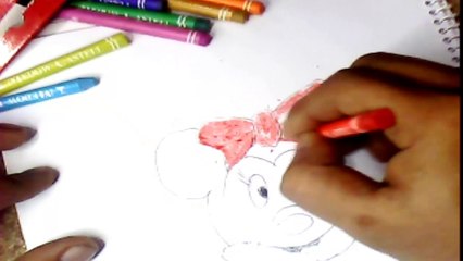 mickey mouse drawing use pencil