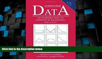 Must Have PDF  Learning From Data: An Introduction To Statistical Reasoning  Free Full Read Most