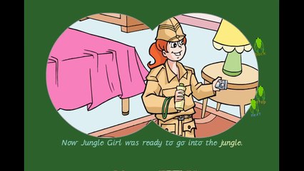 Cartoon for kids to learn english    Cartoon For Children with subtitles   Jungle girl