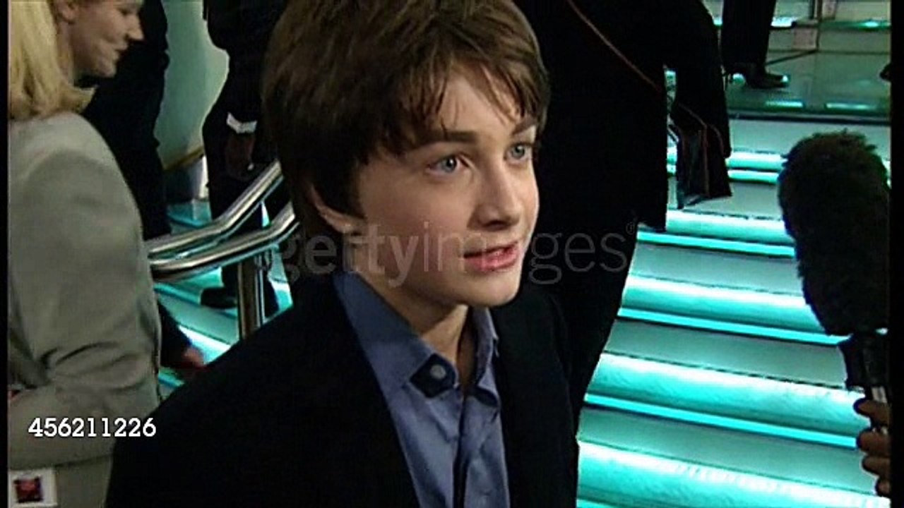 Daniel Radcliffe at the premiere of Harry Potter and the Philosopher's Stone - 04/11/2001