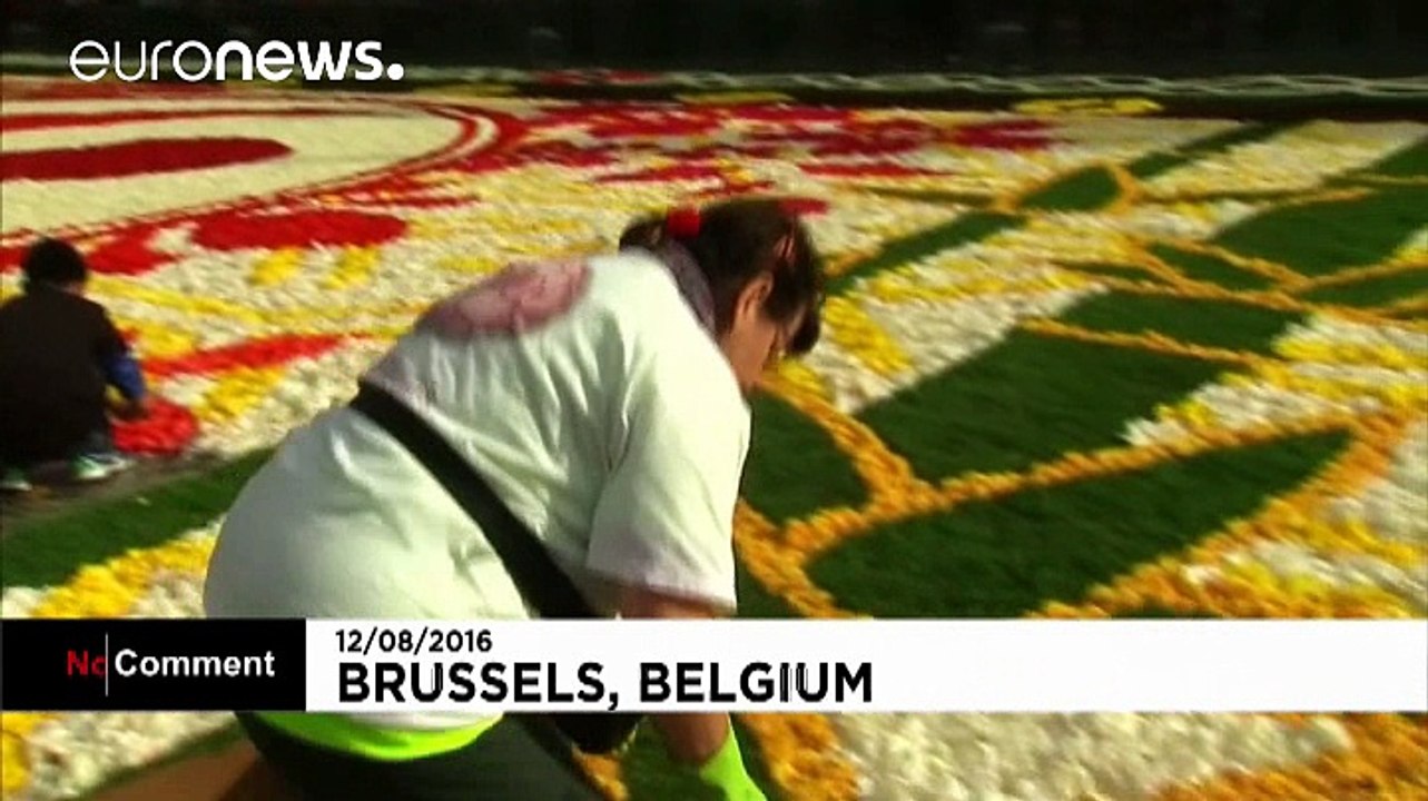 Japan-inspired "Flower Carpet"