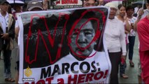 Filipinos condemn decision to honour former dictator