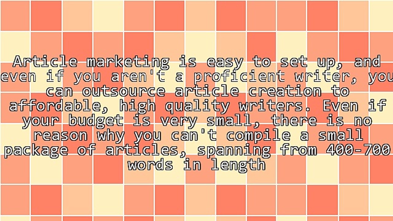 Article Marketing: A Key To Generating Free Targeted Traffic