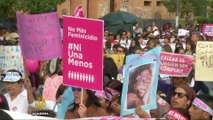 Peru protesters call for end to domestic violence