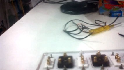 electric shoket and switch wiring