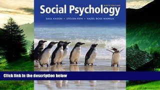 Must Have  Social Psychology  READ Ebook Full Ebook Free