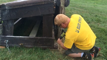 La piste du cross prête pour le Grand complet