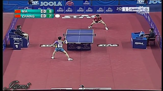 2009 Asian Championships (ms-f) MA Long Vs ZHANG Jike [Full Match|Short Form/720p-