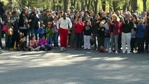 New York City-Amazing Street Performers in Central Park-Real Crowd Pleasers!