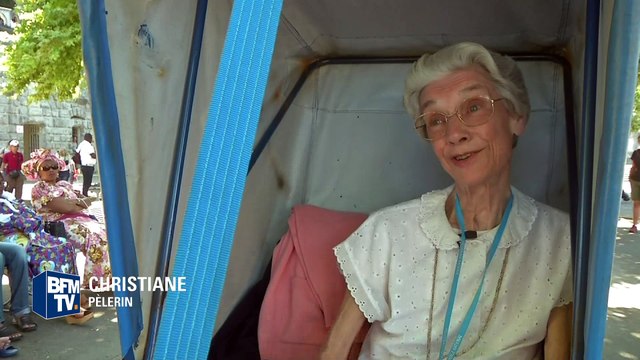 Pour le pèlerinage de Lourdes, des bénévoles accompagnent des pèlerins malades