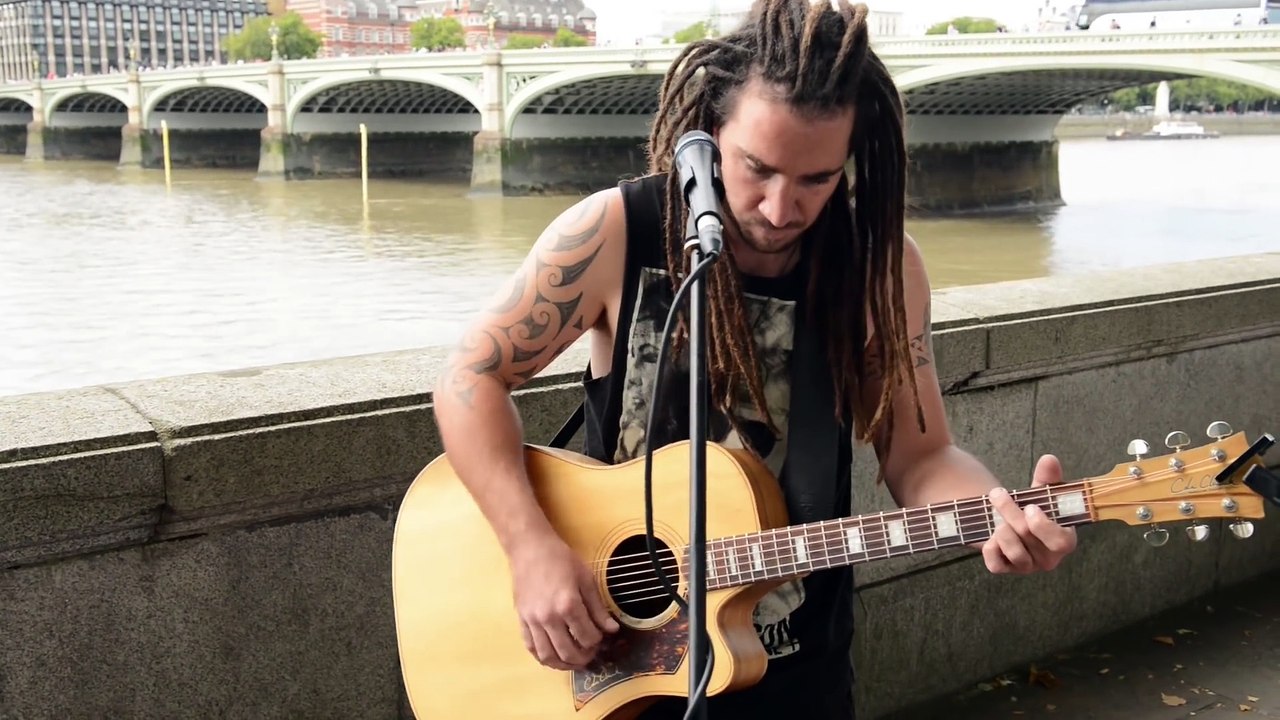 Pink Floyd Wish You Were Here Guitar Cover - Street Performer PETAR CIROVIC