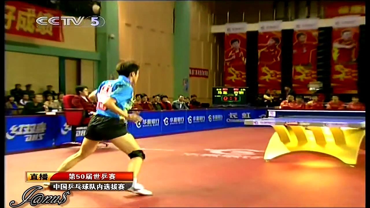 2010 China Trials for WTTTC: MA Long Vs XU Xin [Full Match|Short Form/720p]