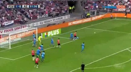 Hector Moreno Goal HD - PSV 1-0 AZ Alkmaar - 14.08.2016