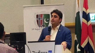 Chairman PPP Bilawal Bhutto Zardari speech on Independence Day in Norway 14/08/2016