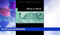 Big Deals  Mind to Mind (Studies in Consciousness)  Best Seller Books Best Seller
