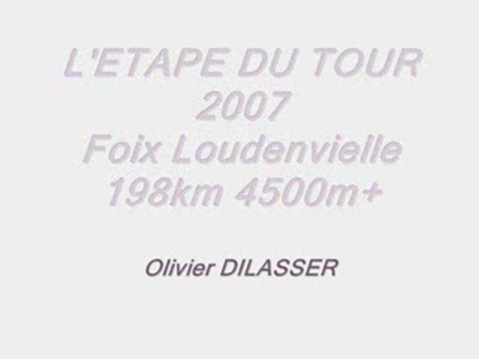 ETAPE DU TOUR 2007 Foix Loudenvielle