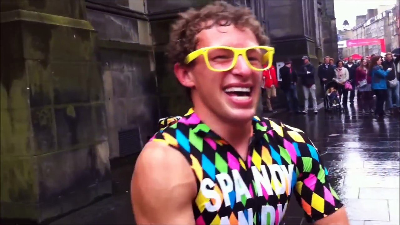 The Happiest Street Performer In The World, Shown Up By A Little Guy!